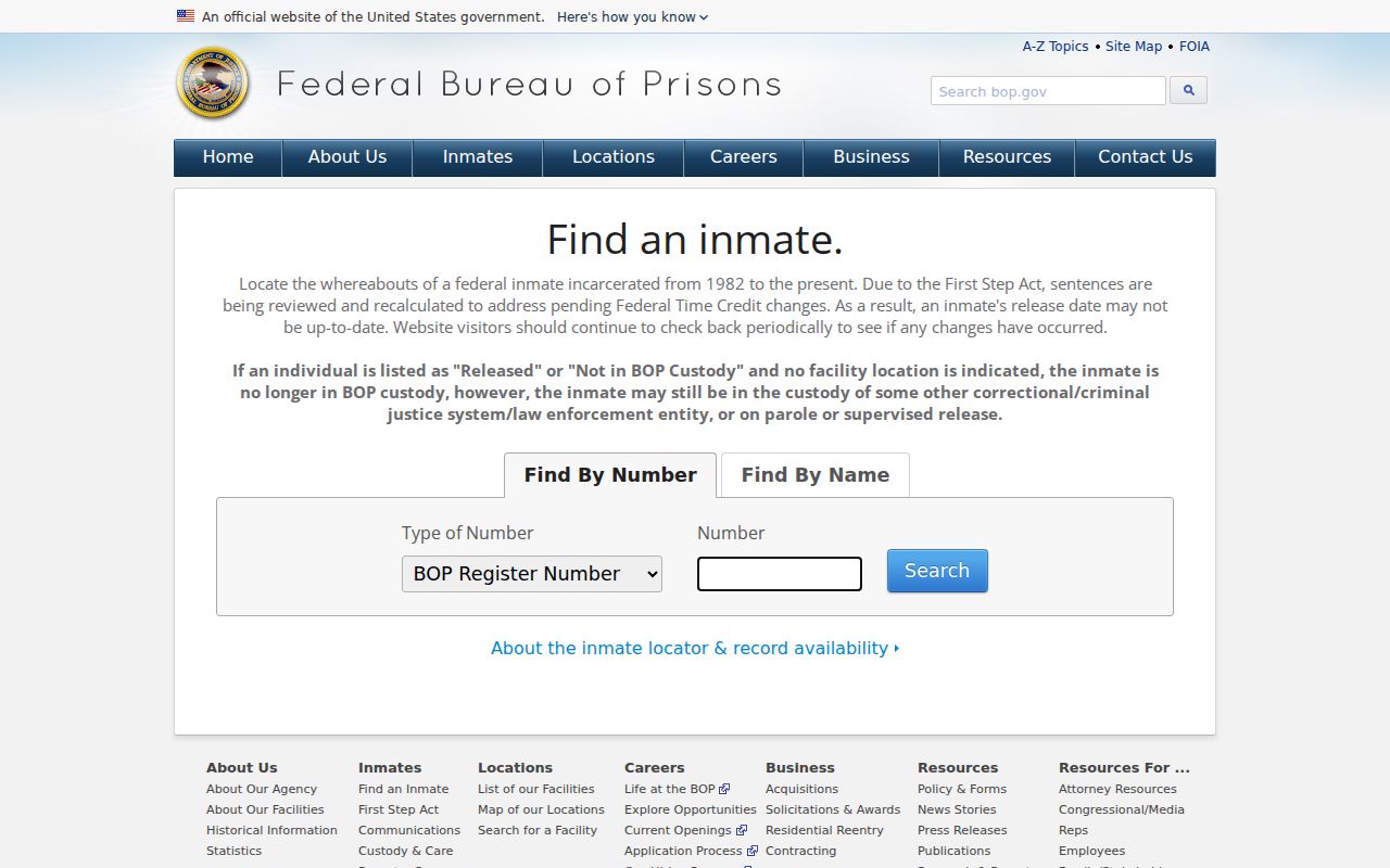 Pettis County arrest history follow-up through the federal prisoner locator
